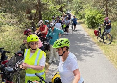 Trinkpause am Wegesrand